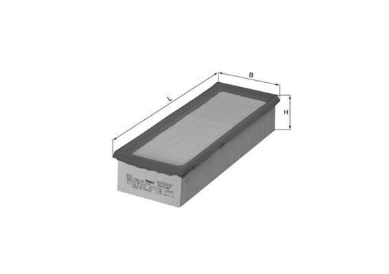 LX676 Mahle Original Повітряний фільтр двигуна
